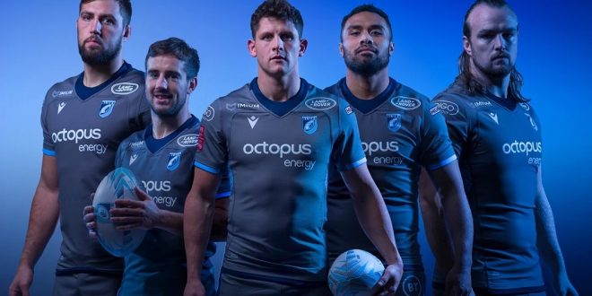 Cardiff Blues revela la camiseta europea 2019/20