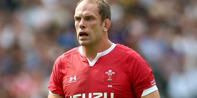 Alun Wyn Jones jugará para Barbarians y Swansea en el mismo juego