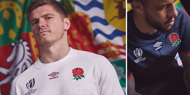 Una queja común sobre los kits de la Copa Mundial de Rugby de Inglaterra