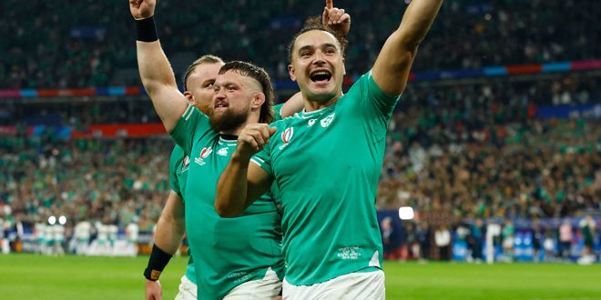 Irlanda venció a los Springboks y ganó la épica Copa Mundial de Rugby